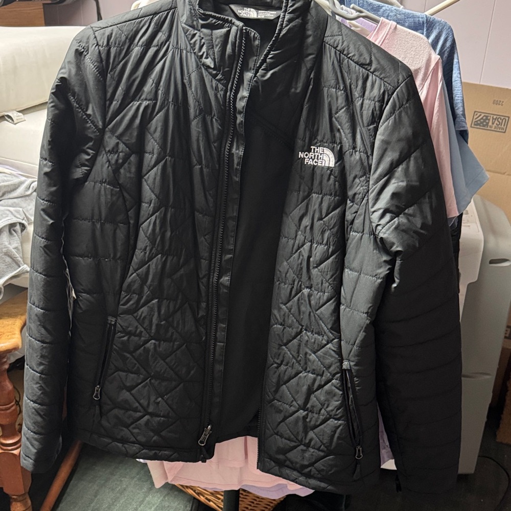 The North Face Black Quilted Jacket